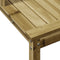 vidaXL - Oppottafel - met - schappen - 82,5x50x109,5 - cm - geïmpregneerd - hout