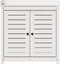 vidaXL - Oppottafel - met - schappen - 82,5x50x86,5 - cm - massief - grenenhout - wit