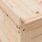 vidaXL - Oppottafel - met - schappen - 82,5x50x86,5 - cm - massief - grenenhout
