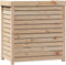 vidaXL - Oppottafel - met - schappen - 82,5x50x86,5 - cm - massief - grenenhout