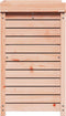 vidaXL - Oppottafel - met - schappen - 82,5x50x86,5 - cm - massief - douglashout