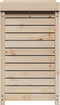 vidaXL - Oppottafel - met - schappen - 82,5x50x86,5 - cm - massief - grenenhout