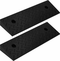 vidaXL - Oprijhulpen - 2 - st - 50x17,5x5 - cm - rubber