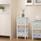 vidaXL - Opslagkast - met - 5 - lades - Franse - stijl - hout
