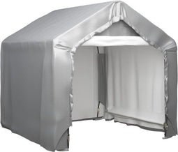 vidaXL - Opslagtent - 180x180 - cm - gegalvaniseerd - staal - grijs