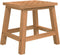 vidaXL - Opstapkrukje - 29x22,5x25,5 - cm - massief - walnotenhout