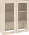 vidaXL - Opzetkast - HAMAR - 85x35x100 - cm - massief - grenenhout - honingbruin
