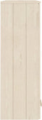 vidaXL - Opzetkast - HAMAR - 85x35x100 - cm - massief - grenenhout - honingbruin