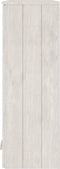 vidaXL - Opzetkast - HAMAR - 85x35x100 - cm - massief - grenenhout - wit