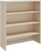 vidaXL - Opzetkast - HAMAR - 90x30x100 - cm - massief - grenenhout - honingbruin