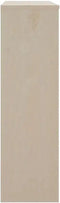 vidaXL - Opzetkast - HAMAR - 90x30x100 - cm - massief - grenenhout - honingbruin