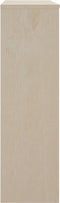 vidaXL - Opzetkast - HAMAR - 90x30x100 - cm - massief - grenenhout - honingbruin