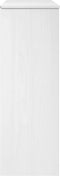vidaXL - Opzetkast - MOLDE - 90x35x100 - cm - massief - grenenhout - wit