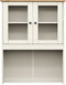 vidaXL - Opzetkast - VIGO - 78x30x100 - cm - massief - grenenhout - wit