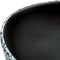 vidaXL - Opzetwasbak - ovaal - 47x33x13 - cm - keramiek - zwart - en - blauw