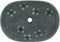 vidaXL - Opzetwasbak - ovaal - 59x40x14 - cm - keramiek - blauw