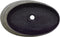 vidaXL - Opzetwasbak - ovaal - 59x40x14 - cm - keramiek - paars - en - grijs