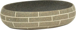 vidaXL - Opzetwasbak - ovaal - 59x40x15 - cm - keramiek - meerkleurig