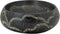 vidaXL - Opzetwasbak - ovaal - 59x40x15 - cm - keramiek - zwart
