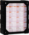 vidaXL - Organiser - met - 18 - medium - lades - 38x16x47 - cm