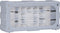 vidaXL - Organiser - met - 22 - lades - 49x16x25,5 - cm