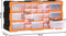 vidaXL - Organiser - met - 22 - lades - 49x16x25,5 - cm