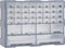 vidaXL - Organiser - met - 38 - lades - 52x16x37,5 - cm