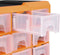 vidaXL - Organiser - met - 38 - lades - 52x16x37,5 - cm