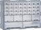 vidaXL - Organiser - met - 39 - lades - 38x16x47 - cm