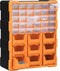 vidaXL - Organiser - met - 39 - lades - 38x16x47 - cm