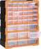 vidaXL - Organiser - met - 39 - lades - 38x16x47 - cm