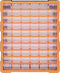 vidaXL - Organiser - met - 60 - lades - 38x16x47,5 - cm