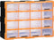 vidaXL - Organiser - met - 64 - lades - 52x16x37,5 - cm
