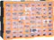 vidaXL - Organiser - met - 64 - lades - 52x16x37,5 - cm