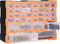 vidaXL - Organiser - met - 8 - grote - lades - 52x16x37 - cm