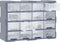 vidaXL - Organiser - met - 8 - grote - lades - 52x16x37 - cm