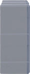 vidaXL - Organiser - met - 8 - grote - lades - 52x16x37 - cm