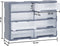 vidaXL - Organiser - met - 8 - grote - lades - 52x16x37 - cm