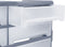 vidaXL - Organiser - met - 8 - grote - lades - 52x16x37 - cm