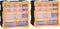 vidaXL-Organisers-met-12-lades-2-st-26,5x16x26-cm