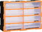vidaXL - Organisers - met - 12 - lades - 2 - st - 26,5x16x26 - cm
