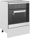 vidaXL - Ovenkast - 60x46x81,5 - cm - bewerkt - hout - wit
