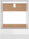 vidaXL - Ovenkast - 60x46x81,5 - cm - spaanplaat - hoogglans - wit
