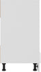 vidaXL - Ovenkast - 60x46x81,5 - cm - spaanplaat - hoogglans - wit