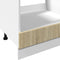 vidaXL - Ovenkast - 60x46x81,5 - cm - spaanplaat - sonoma - eikenkleurig