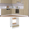 vidaXL - Ovenkast - 60x46x81,5 - cm - spaanplaat - sonoma - eikenkleurig