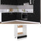 vidaXL - Ovenkast - 60x46x81,5 - cm - spaanplaat - zwart