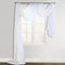 vidaXL - Overgordijn - doorschijnend - voile - 140 - x - 600 - cm - wit