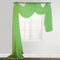 vidaXL - Overgordijn - doorschijnend - voile - 140 - x - 600 - cm - groen