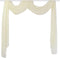 vidaXL - Overgordijn - doorschijnend - voile - 140 - x - 600 - cm - crème